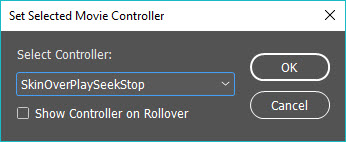InDesign Set Movie Controller script