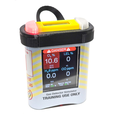 GXS Gas Detector Simulator by UVSAR