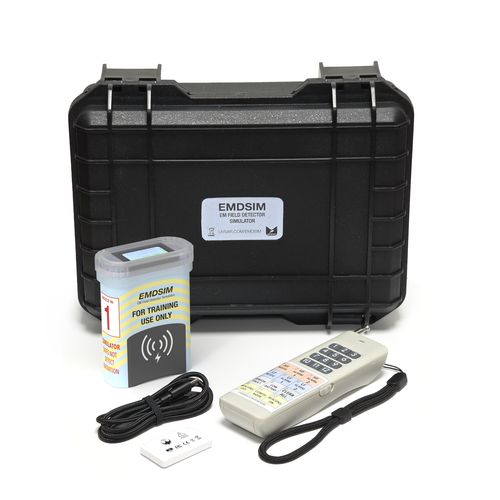 RF and gas detector simulators for training use